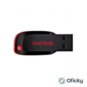 Memoria USB SanDisk Flash Cruzer Blade 16GB USB 2.0 Color Negro SDCZ50-016G-B35