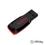 Memoria USB SanDisk Flash Cruzer Blade 32GB USB 2.0 Color Negro SDCZ50-032G-B35