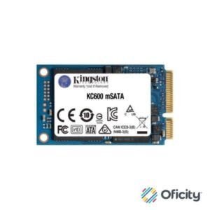 Unidad de Estado Sólido SSD Kingston 256 GB KC600 SATA III/mSATA