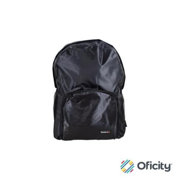 Mochila TechZone Basic con Porta Laptop Color Negro