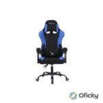 Silla Gamer Xzeal XZ20 Tela Foam Reclinable 140° Base de Metal Piston Clase 3 115Kgs Brazos Fijos Negro-Azul