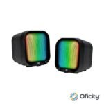 BOCINAS VORAGO START THE GAME SPK-109 RGB / USB PARA COMPUTADORA / 2.2WATTS