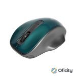 Mouse optico XTech XTM-320 - Conexion USB - 4 botones - Color Verde Metalico