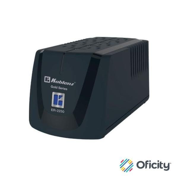Regulador Koblenz ER-2250 2250VA/1000W 8 Contactos 1LED Garantía 5 Años