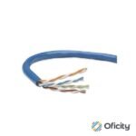 Bobina Cable Intellinet Cat 5e CCA UTP 305m Sólida Color Azul