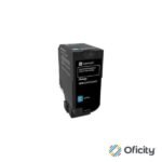 Tóner Lexmark Rendimiento Estándar Programa Retorno CS720DE Color Cian