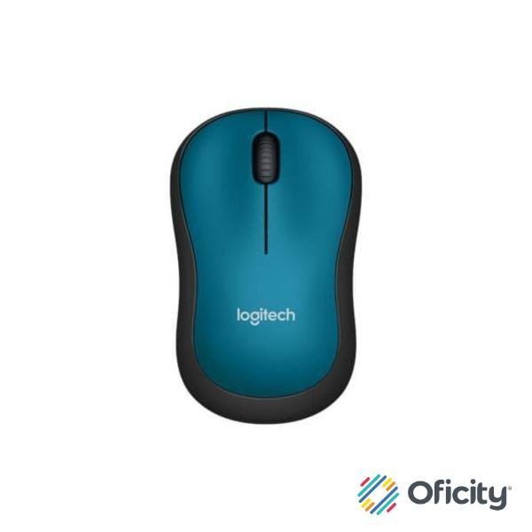Mouse Logitech M185 Inalámbrico 1000 dpi Plug and Play Color Azul