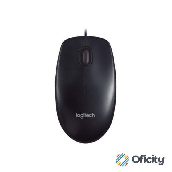 Mouse Logitech M90 Alámbrico USB 1000 dpi Color Negro