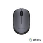 Mouse Logitech M170 Inalámbrico Plug and Play USB Color Negro-Gris
