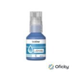 Botella de tinta BROTHER de color cian de ultra alto rendimiento BTD100C de la serie InkBenefit Tank Imprime hasta 5000