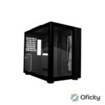 Gabinete Vorago Game Factor CSG700 ATX FishTank Doble Cristal USB 2.0/USB 3.0/Audio 3.5 mm/Micrófono Negro