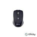 Mouse Nextep Inalámbrico USB Color Negro 1600 dpi Baterias Incluidas