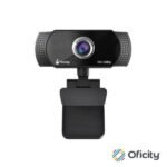 Cámara Web Nextep FHD 1080P USB Ajuste 360° Color Negro