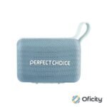 BOCINA PORTATIL PERFECT CHOICE INALAMBRICA SUGARY - AZUL