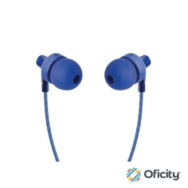 AUDIFONOS PERFECT CHOICE IN EAR C/MICROFONO STRETTO AZUL