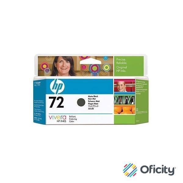 Tinta HP LF 72 Negro Mate 130Ml Ink