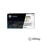 Tóner HP LaserJet 654A Amarillo
