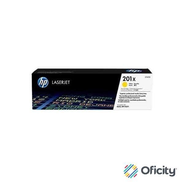 Toner HP LaserJet 201X Amarillo Alta Capacidad