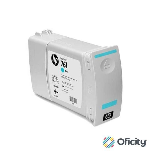 Tinta HP DesignJet LF 761 400ml Color Cian