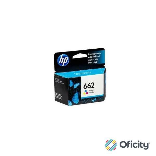 Tinta HP 662 Tricolor