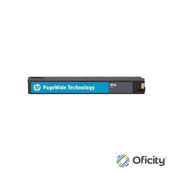 Tinta HP 974A Pagewide Cyan