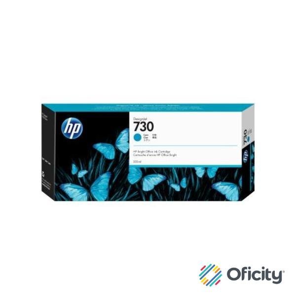 Tinta HP DesignJet 730 300ml Color Cian