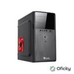 Gabinete Stylos Micro ATX Fuente de Poder 500W Color Negro