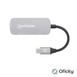 Docking Manhattan USB-C  3 Ptos HDMI 4K 60Hz USB-C