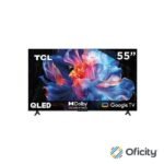 Televisor TCL 55" 4K UHD Google TV Dolby Vision Atmos Compatible con Alexa Google Home TCL Home App