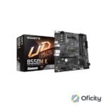 Tarjeta Madre Gigabyte B550M K 4xDDR4 128GB 4733Mhz PCIe 4.0 M.2 HDMI DP S AM4 Ryzen mATX
