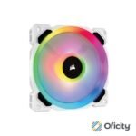 Ventilador para Gabinete Corsair LL120 RGB 120mm Dual Light LED RGB 2200RPM +/- 10% Blanco