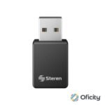 Nano Adaptador Steren USB WiFi AC600 2.4GHz y 5 GHz Doble Banda