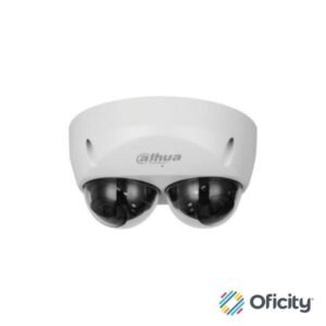 Camara IP Dahua Domo Doble Sensor Resolucion de 4 MP Lente 2.8 mm  95 IR 30 mts IA WizMind Deteccion Facial Proteccion p