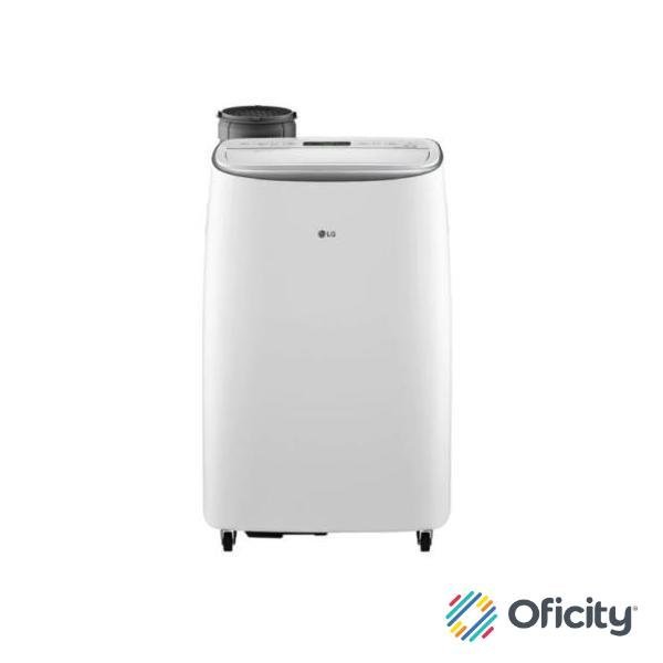 Aire Acondicionado LG Portátil Inverter Enfriamiento 14000 BTU/h Compresor Dual Temporizador Color Blanco