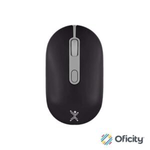MOUSE RECARGABLE PERFECT CHOICE  2.4GHZ+BT CLIC SILENCIOSO COLORI - NEGRO