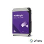 Disco Duro Western Digital 3.5" 215MB/s WD Purple 8 TB para Videovigilancia