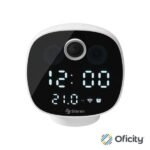 Cámara Steren con Reloj Digital 2MP/VGA FHD 1080p/VGA15 FPS 90° WiFi