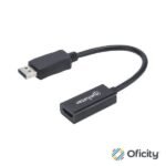 Adaptador Manhattan DisplayPort M a HDMI H Cable 15cm 1080P