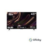 Televisor TCL 43" Q5K 4K UHD Direct Led WiFi 2.4 GHz+Bluetooth v5.2 Dolby Atmos Google TV Multi Compatibilidad