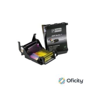 Cinta Zebra de Color Load-N-Go para Imágenes ZXP Serie 1 YMCKO 100 Tarjetas