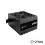 Fuente de Poder Corsair CX550 550W ATX 12V 80 Plus Bronze 24 pin Fan 120mm Color Negro