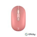 MOUSE RECARGABLE PERFECT CHOICE 2.4GHZ+BT CLIC SILENCIOSO COLORI - ROSA