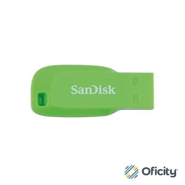 Memoria USB SanDisk Cruzer Blade 16GB USB-A 2.0 Verde