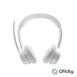 Diadema Logitech Zone Vibe 300 Inalambrica con microfono  Color Blanco