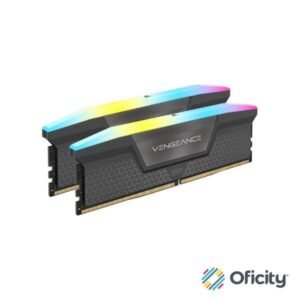 Memoria DIMM DDR5 Corsair (CMH64GX5M2B5600Z40K) 64GB (2x32GB) 5600MHz Vengeance RGB AMD Expo