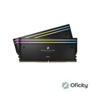Memoria DIMM DDR5 Corsair (CMP32GX5M2X7000C34) 32GB (2x16GB) 7000MHz Dominator Titanium Negro