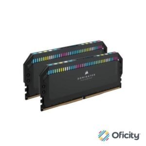 Memoria DIMM DDR5 Corsair (CMT32GX5M2B5200C40) Dominator Platinum 32GB (2x16GB) 5200MHz RGB Negro