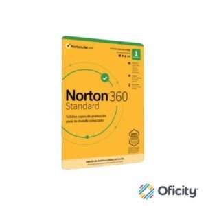 Licencia Antivirus ESD Norton 360 Standard 1 Año 1 Dispositivo