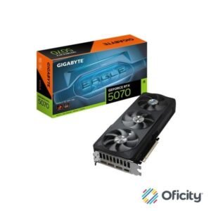 Tarjeta de Video Gigabyte Eagle SFF GeForce RTX5070 OC 12GB Triple Fan RGB GDDR7 192-bit PCIe 5.0 HDMI DP