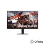 Monitor Gamer Samsung 32 in Odyssey 4K 3840 x 2160 240HZ PLANO PLATA RGB 0.03MS GAMING HUB G8